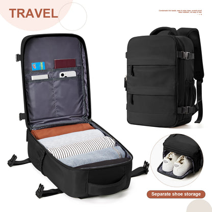 🎒 Ryanair Cabin Backpack – 40x20x25 Travel Laptop Hand Luggage 🎒