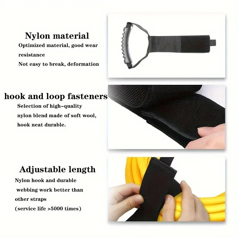 🧰 Heavy-Duty Multipurpose Storage Strap – Wall Hanging Cord & Hose Organizer with Handle (25KG Load)