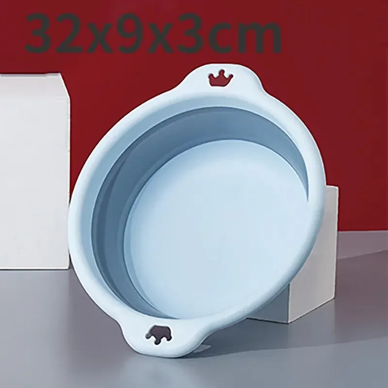 🛁 Foldable Travel Wash Basin – Portable, Compact & Durable