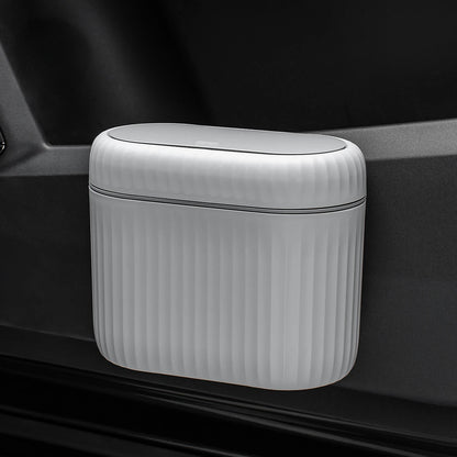 Pop-Up Car Trash Can – Door-Mounted & Desktop Use, Large Capacity Waste Bin