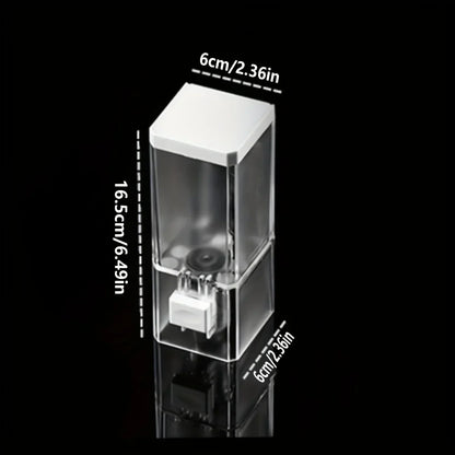 🧼 Wall-Mounted Manual Soap Dispenser – No-Drill Press Bottle for Bathroom & Kitchen 🖐️