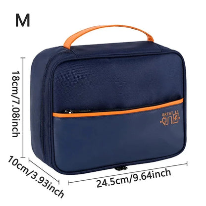 💼 Digital Cable Storage Bag – USB Cord, Charger & Power Bank Organizer Travel Case