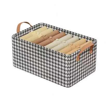 Transparent Drawer Organizer – Foldable Storage Box for Clothes & More