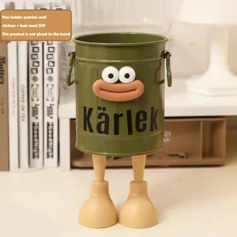 ✏️ Cute Cartoon Pen Holder – Desk & Office Storage Organizer ✏️