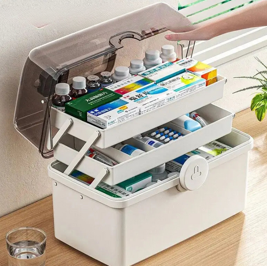 Multi-Layer Storage Case – Ideal for Vitamins, First-Aid & More